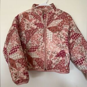 Altar'd State Pink Floral Jacket